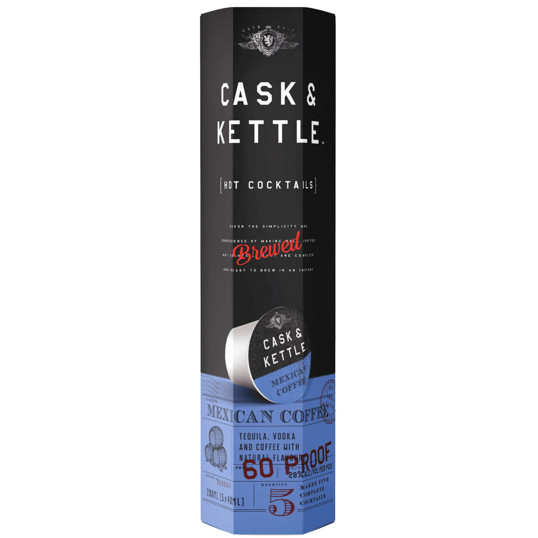 Cask &amp; Kettle Mexican Coffee Cocktail Pods