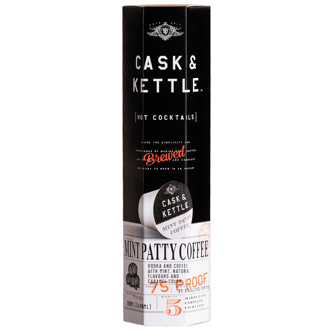 Cask &amp; Kettle Mint Patty Coffee Cocktail Pods