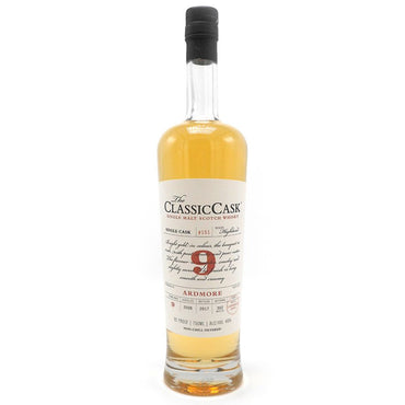 Classic Cask Ardmore 2008 9 Yr Single Malt