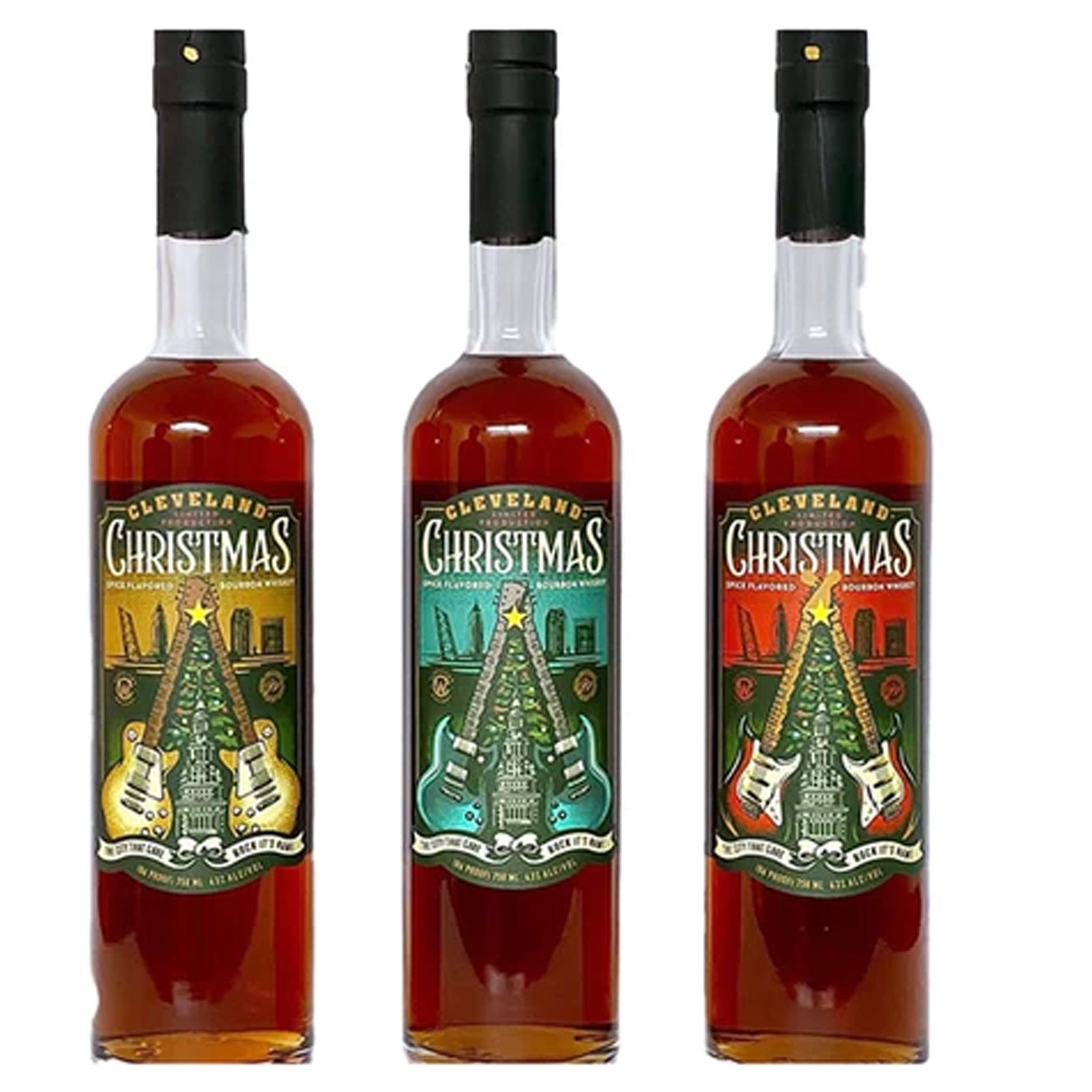 Cleveland Bourbon Whiskey Christmas Edition