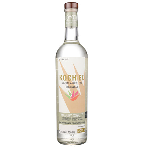 KOCH EL MEZCAL ANCESTRAL JOVEN MAGUEY COYOTE DE SOLA DE VEGA