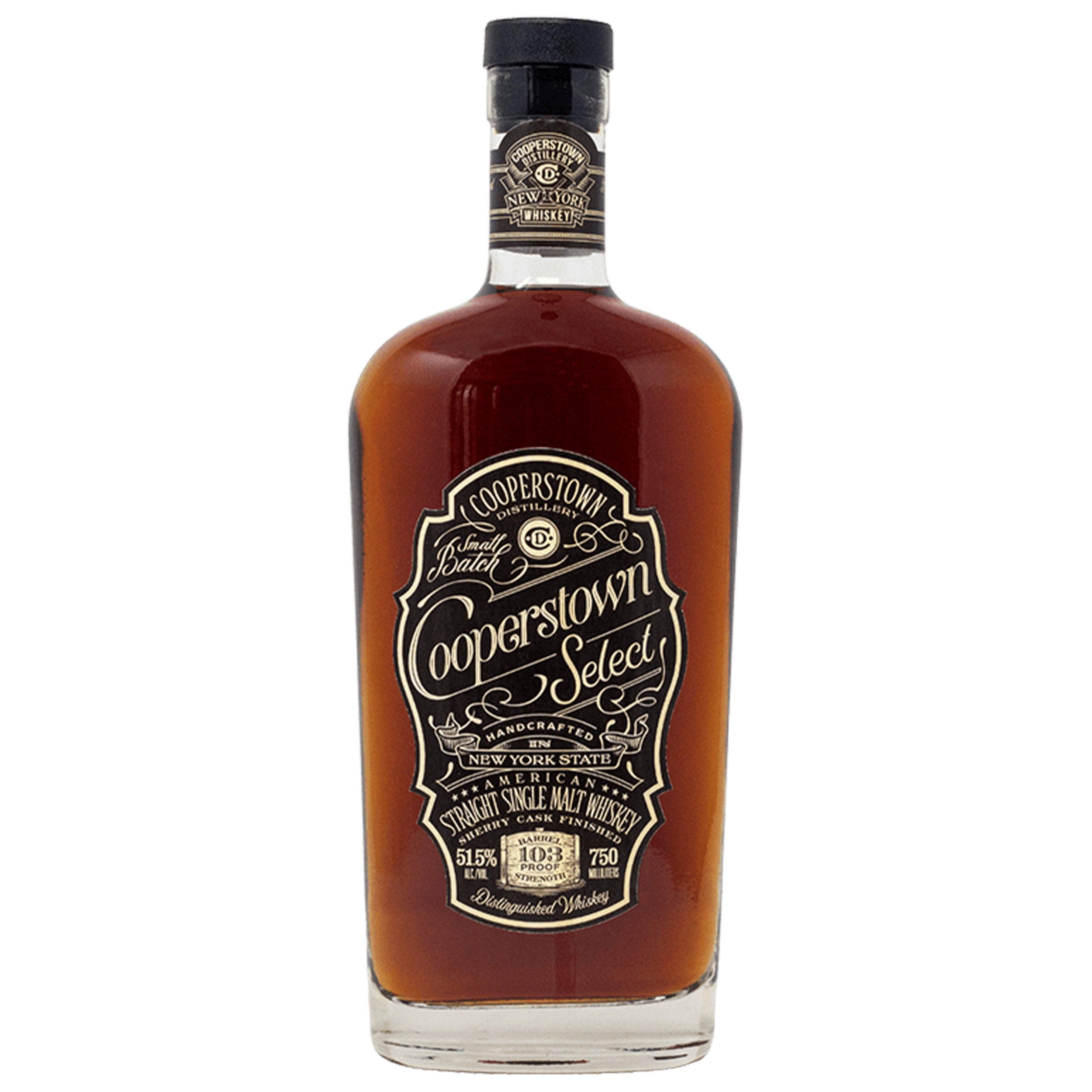 Cooperstown Select Straight Single Malt Whiskey