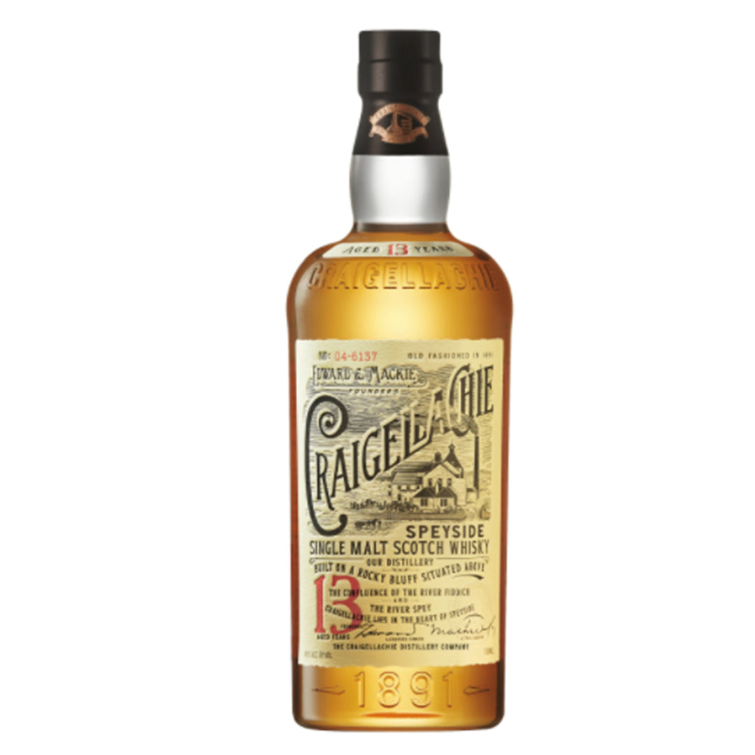 CRAIGELLACHIE SINGLE MALT SCOTCH 13 YR