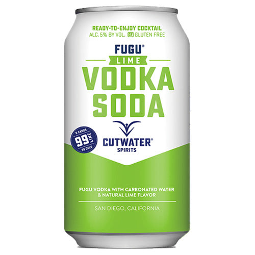 Cutwater Lime Vodka Soda Cocktail
