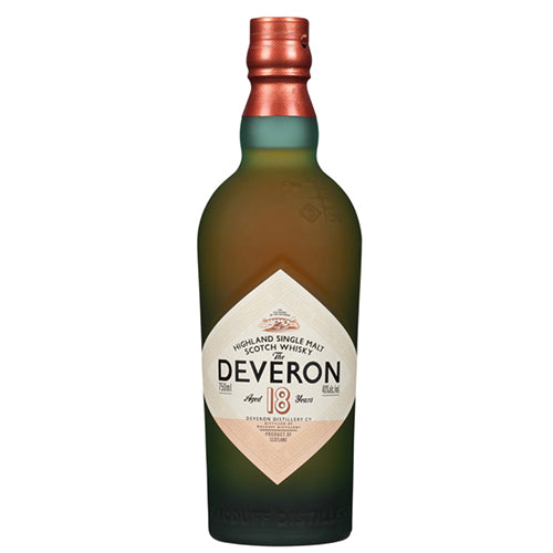 THE DEVERON SINGLE MALT SCOTCH 18 YR