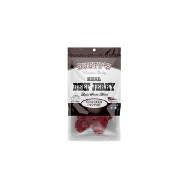 Product - Dusty's Cracked Pepper Beef Jerky 2.25oz