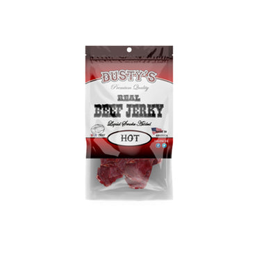 Product - Dusty's Hot Beef Jerky 2.25oz