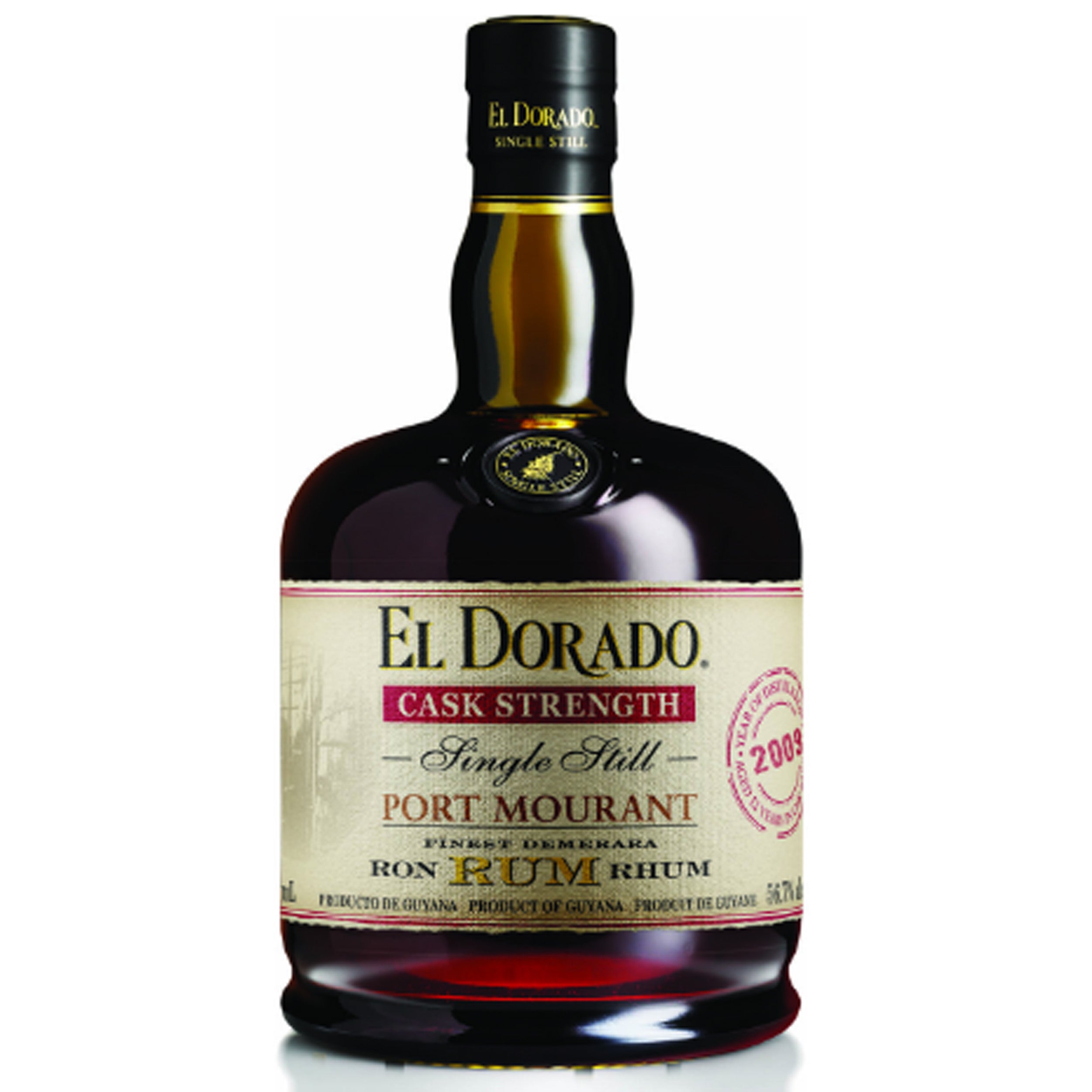 El Dorado Port  Mourant Single Still Cask Strength 12 Year Rum