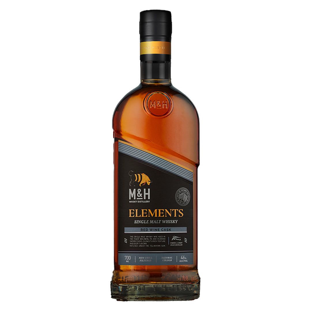 M&amp;H Distillery Elements Red Wine Cask Single Malt Whisky
