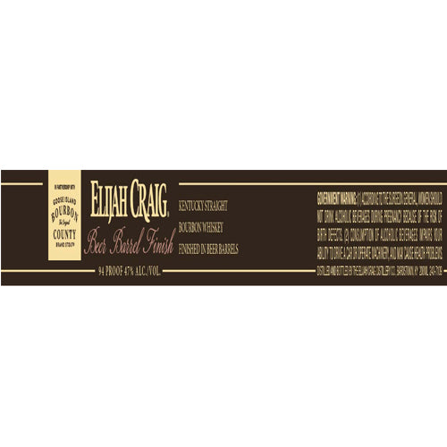 Elijah Craig Beer Barrel Finish Bourbon Whiskey