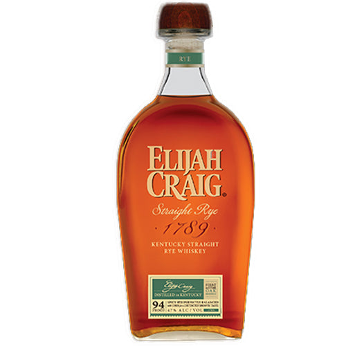 Elijah Craig Straight Rye Whiskey