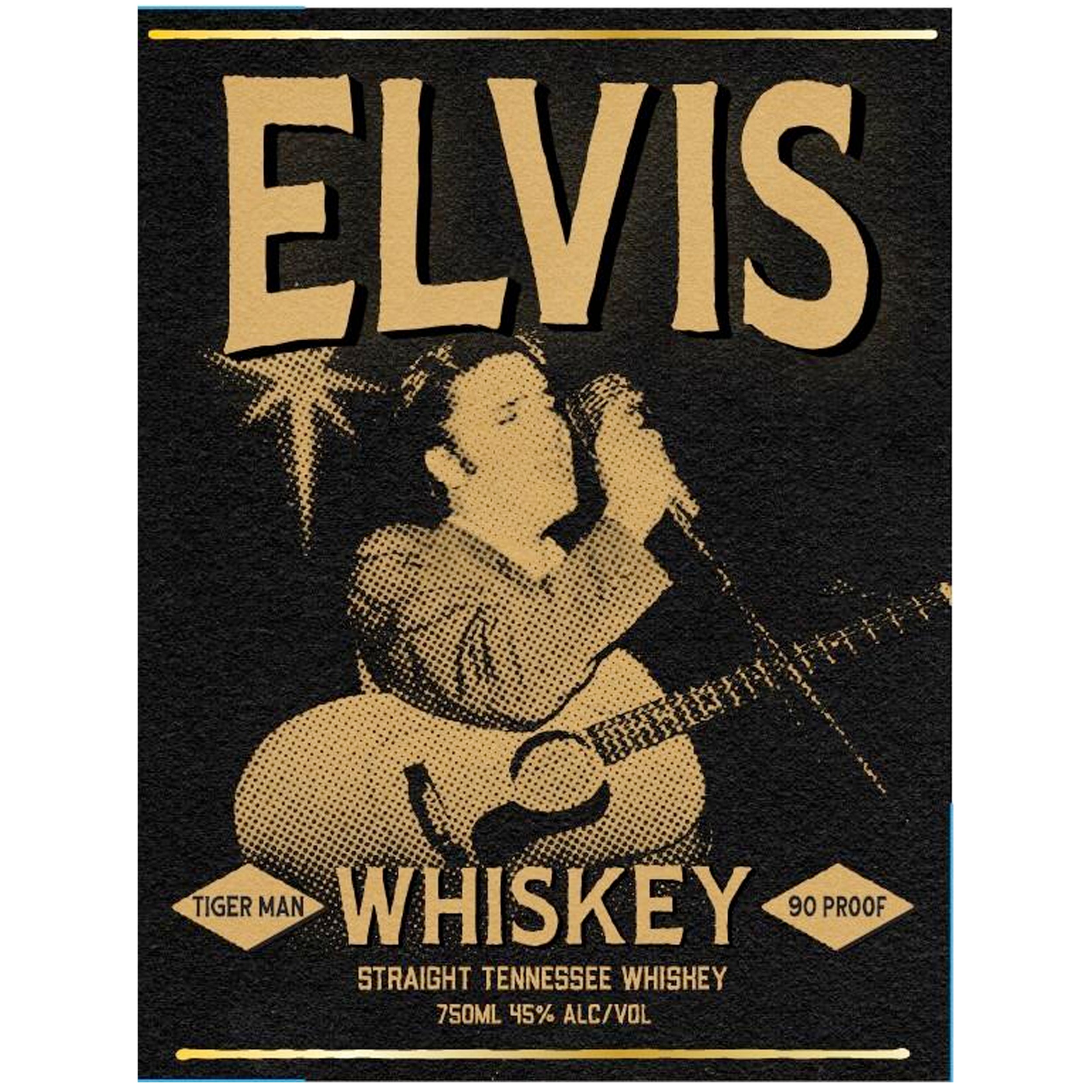Elvis Straight Tennessee Whiskey