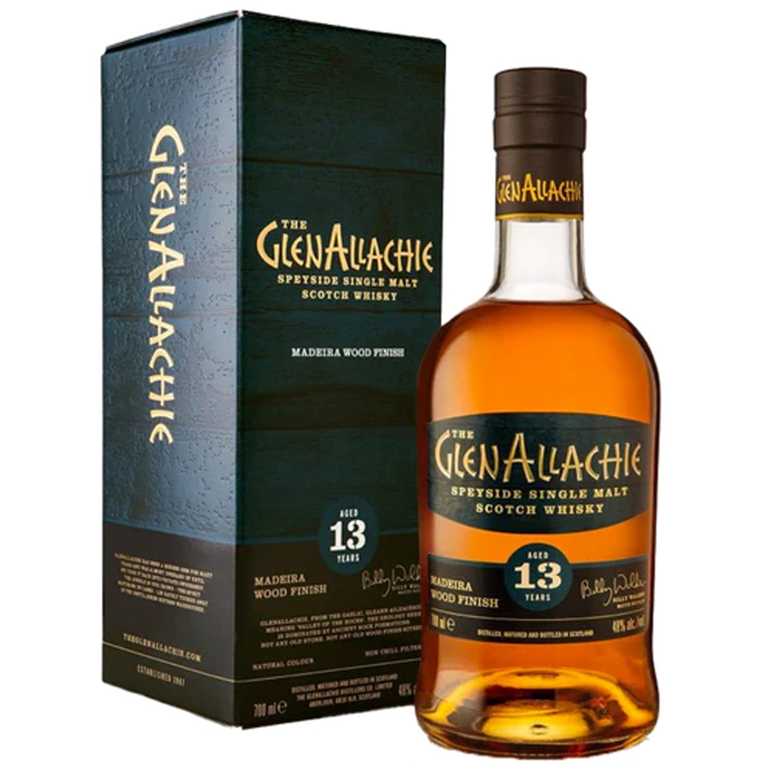 GlenAllachie 13 Year Old Madeira Wood Finish Scotch Whisky