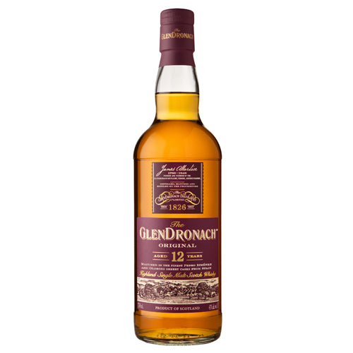 Glendronach Single Malt Scotch Whiskey 12Yr