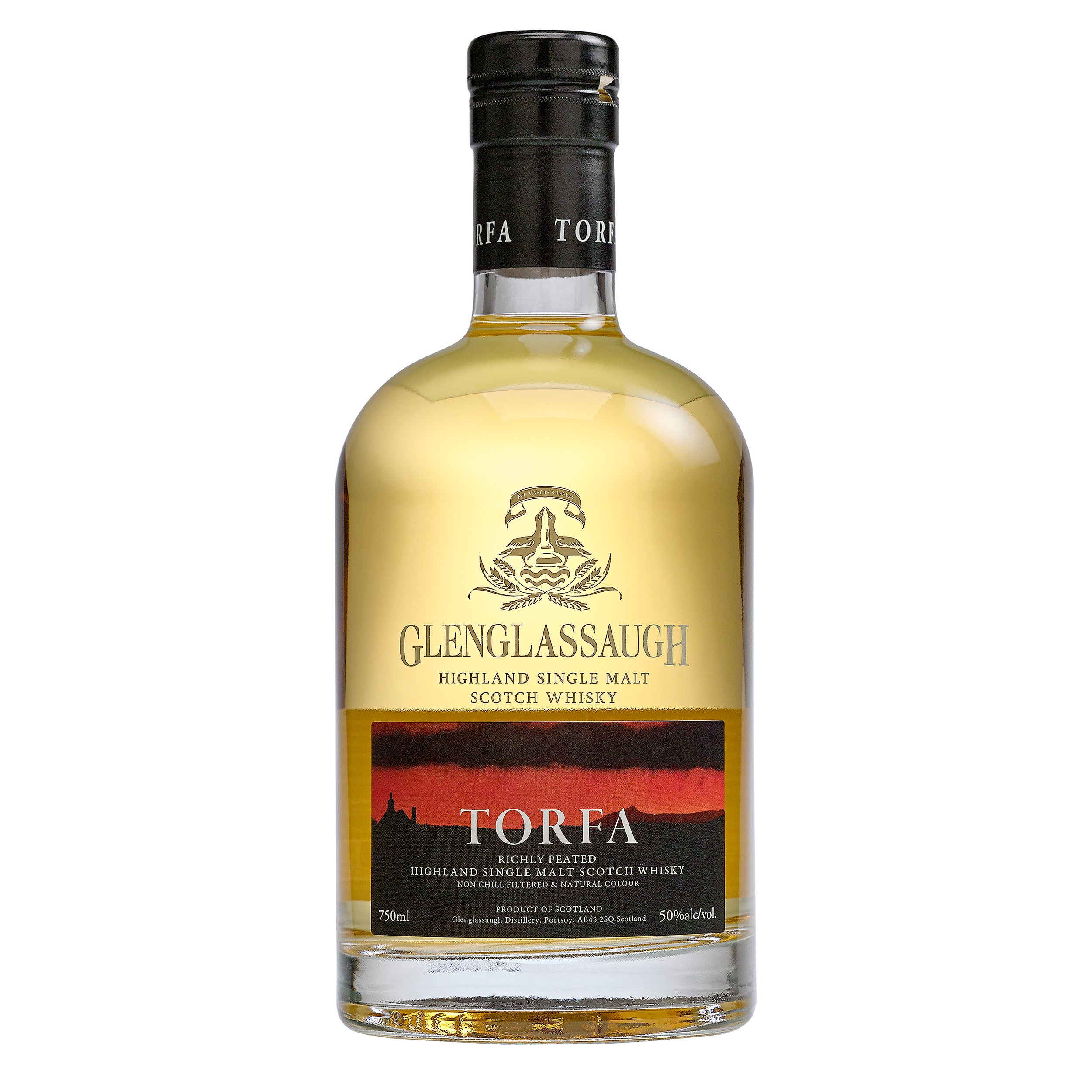Glenglassaugh Torfa Peated Single Malt Scotch Whiskey