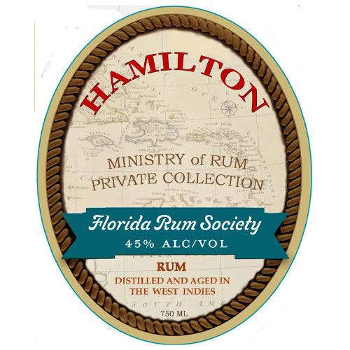 Hamilton Florida Rum Society Rum