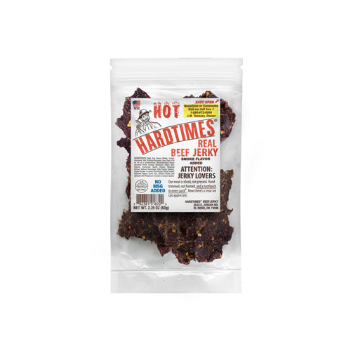 Hard Times Hot Beef Jerky 2.25oz