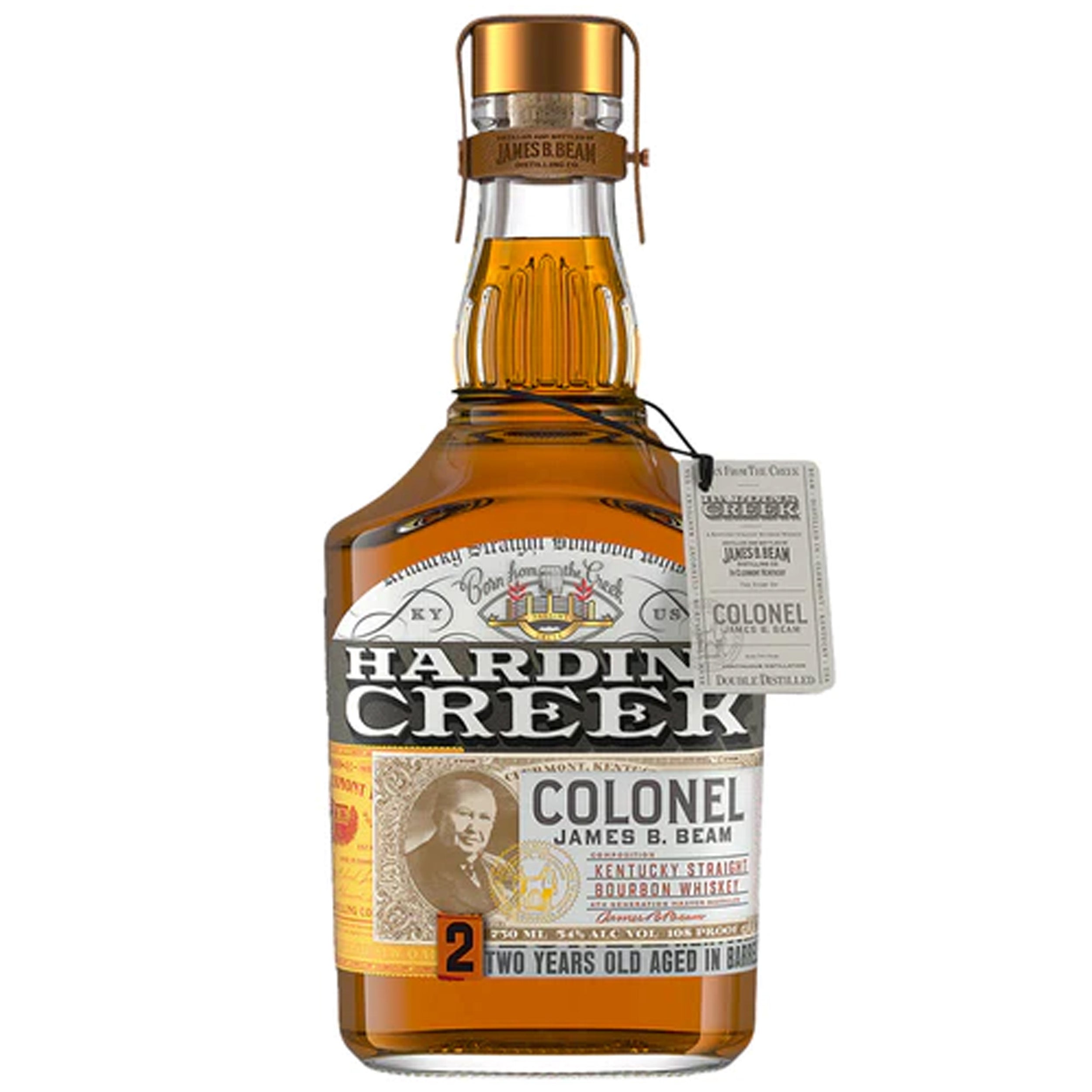 Hardin's Creek Colonel James B. Beam Bourbon Whiskey