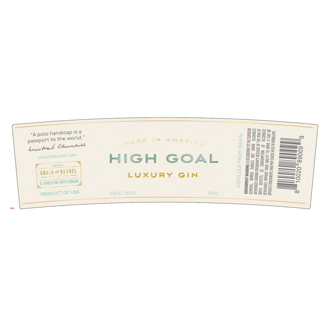 High Goal Luxury Gin