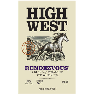 High West Rendezvous Rye Batch No. 22024