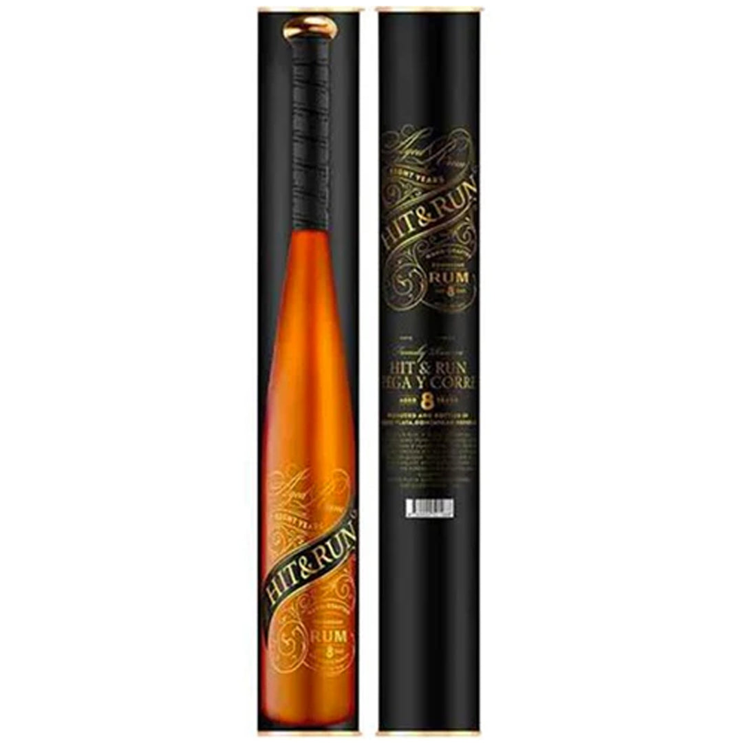 Hit &amp; Run 8 Year Dominican Rum Baseball Bat