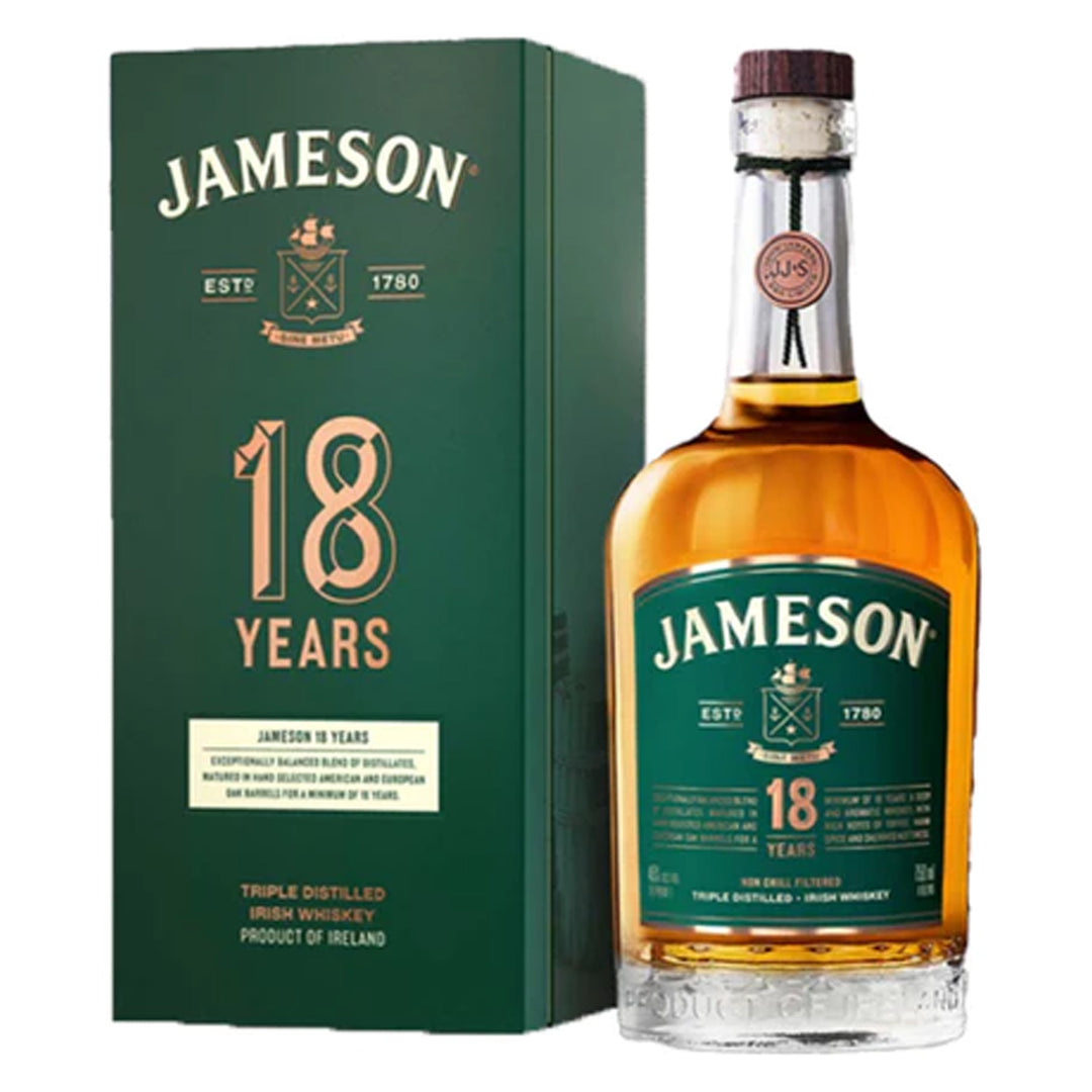 Jameson 18 Year Old Irish Whiskey