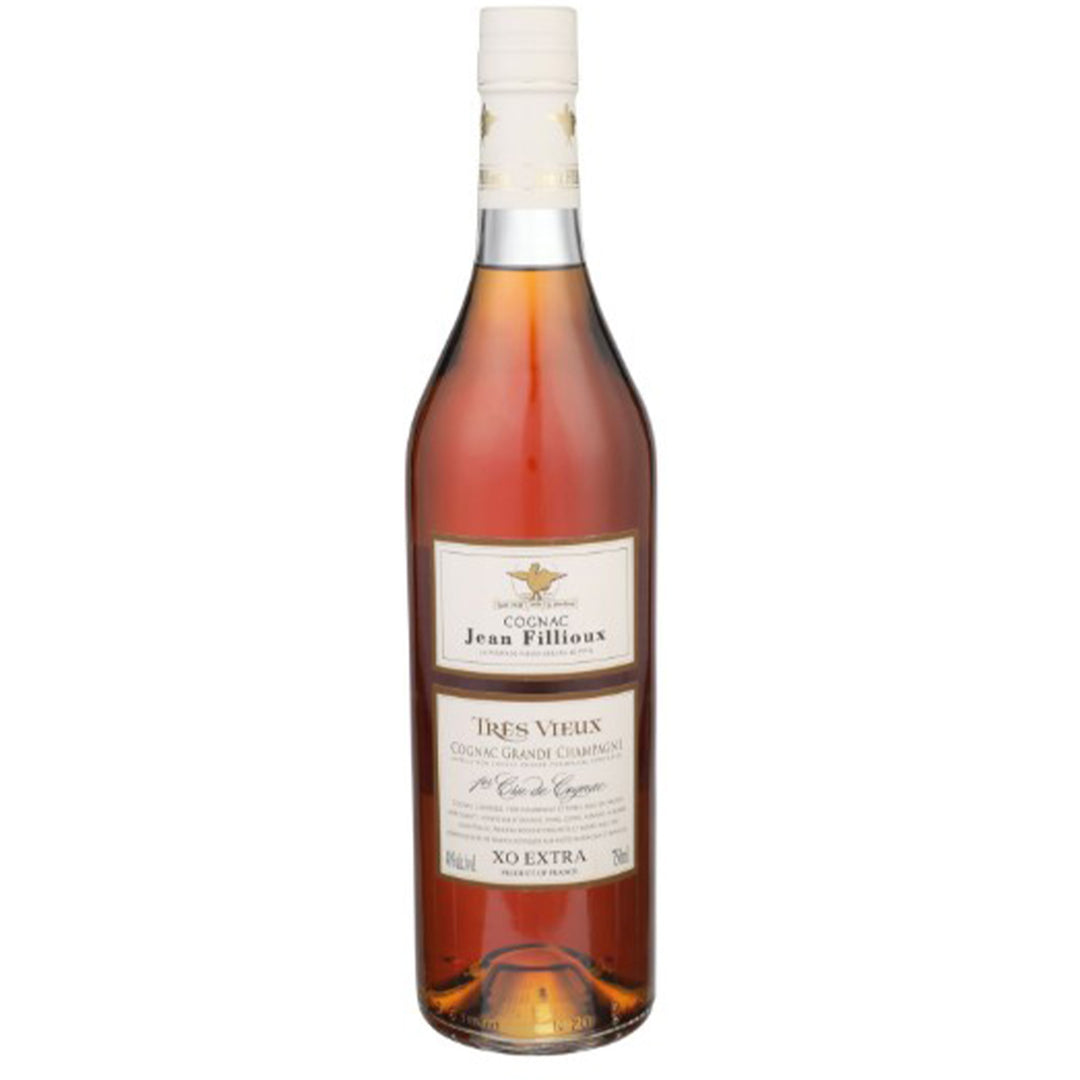 JEAN FILLIOUX GRANDE CHAMPAGNE COGNAC TRES VIEILLES TRES VIEUX