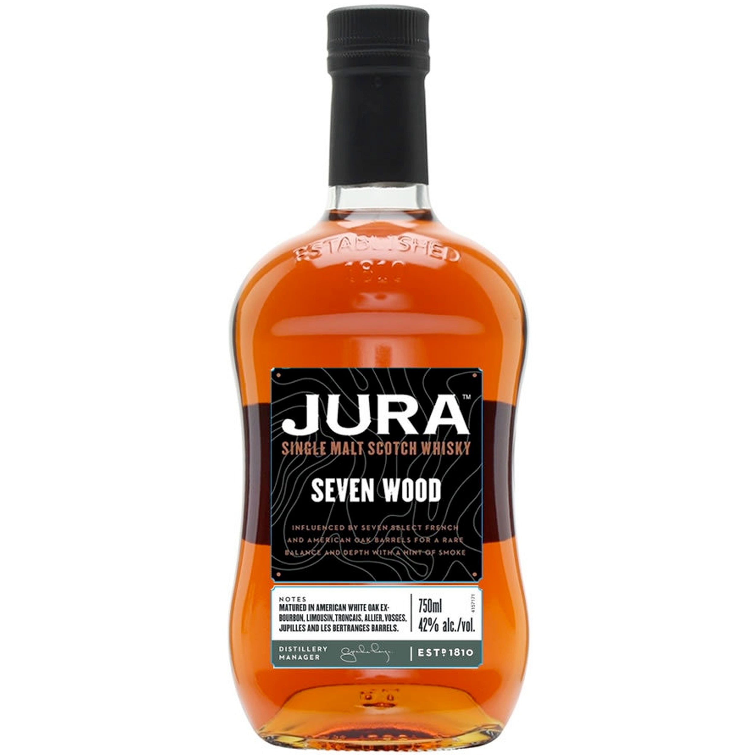 Jura Scotch Whisky Single Malt Seven Wood