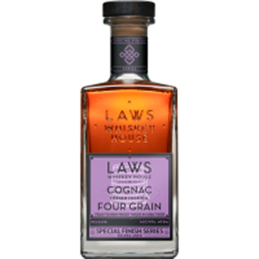 Laws Whiskey House Four Grain Cognac Finished Bourbon