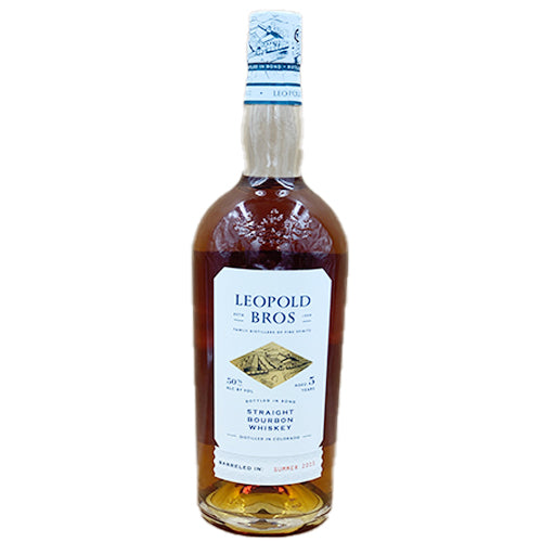 Leopold Bros 5yr Bottled-in-Bond Bourbon Whiskey