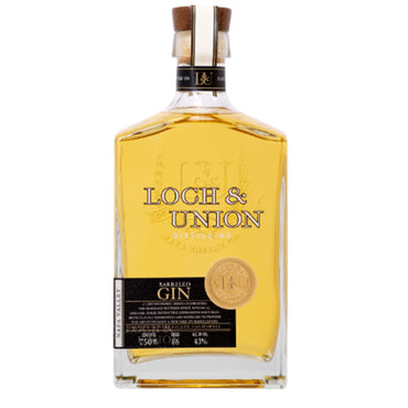 LOCH & UNION DISTILLING BARREL AGED GIN EX CHARDONNAY BARREL