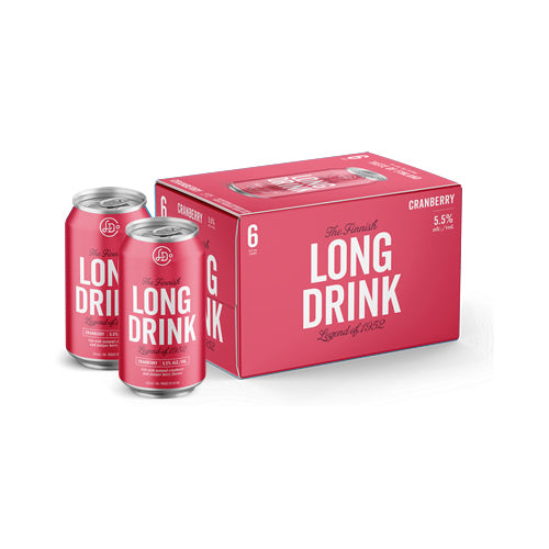 The Finnish Long Drink Cranberry 6pk