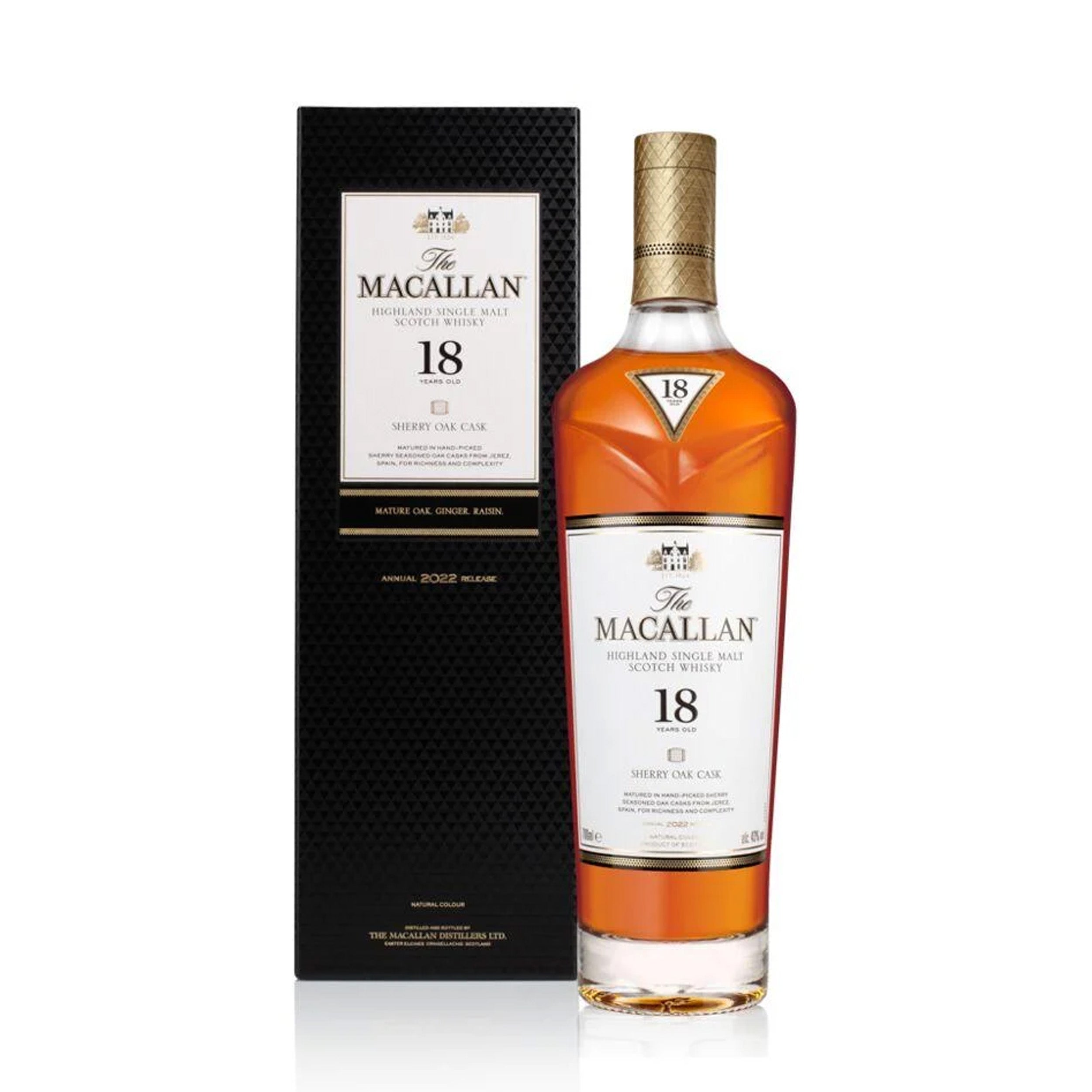 The Macallan 18 Year Scotch Whisky 2022 Release
