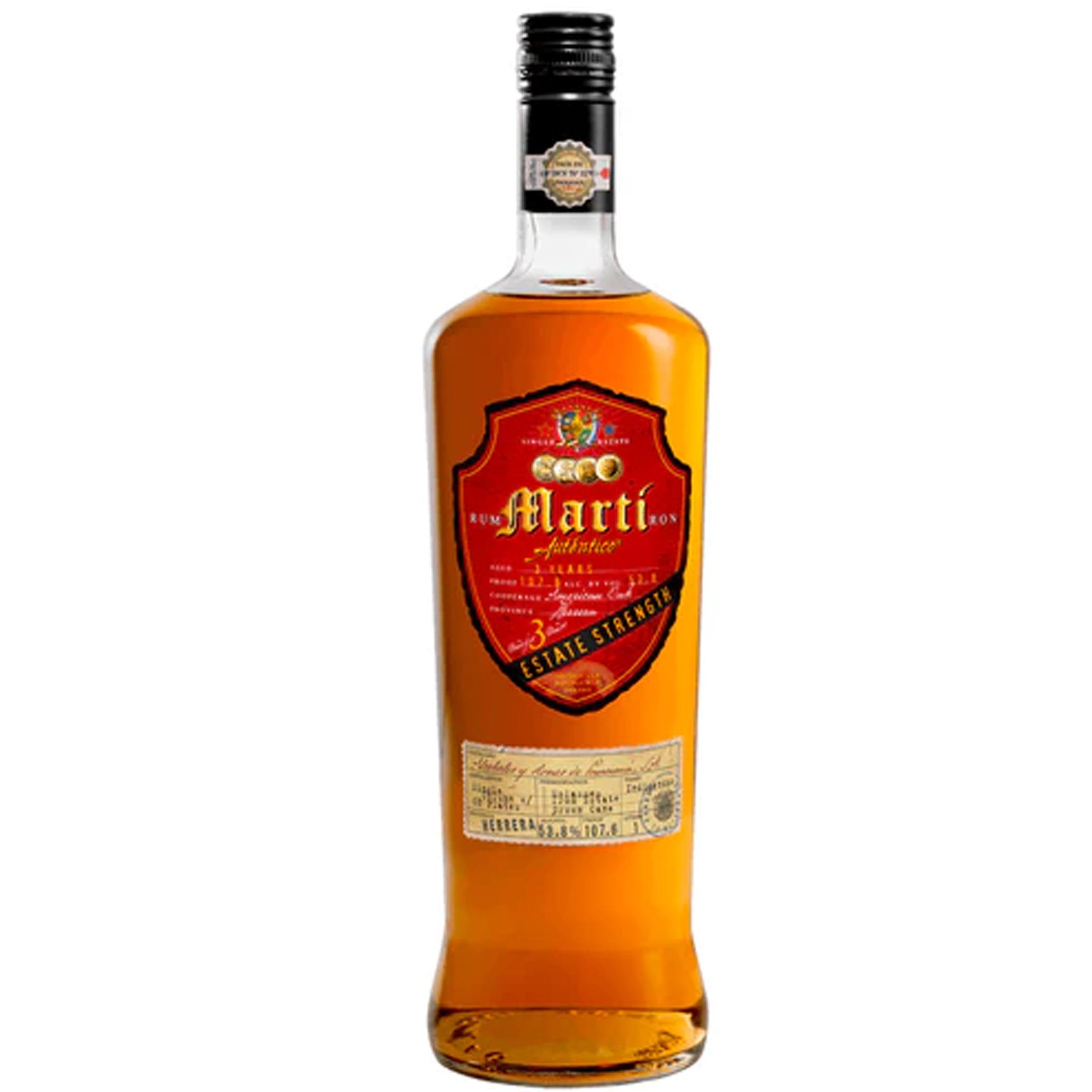 Marti Estate Strength Rum 1L