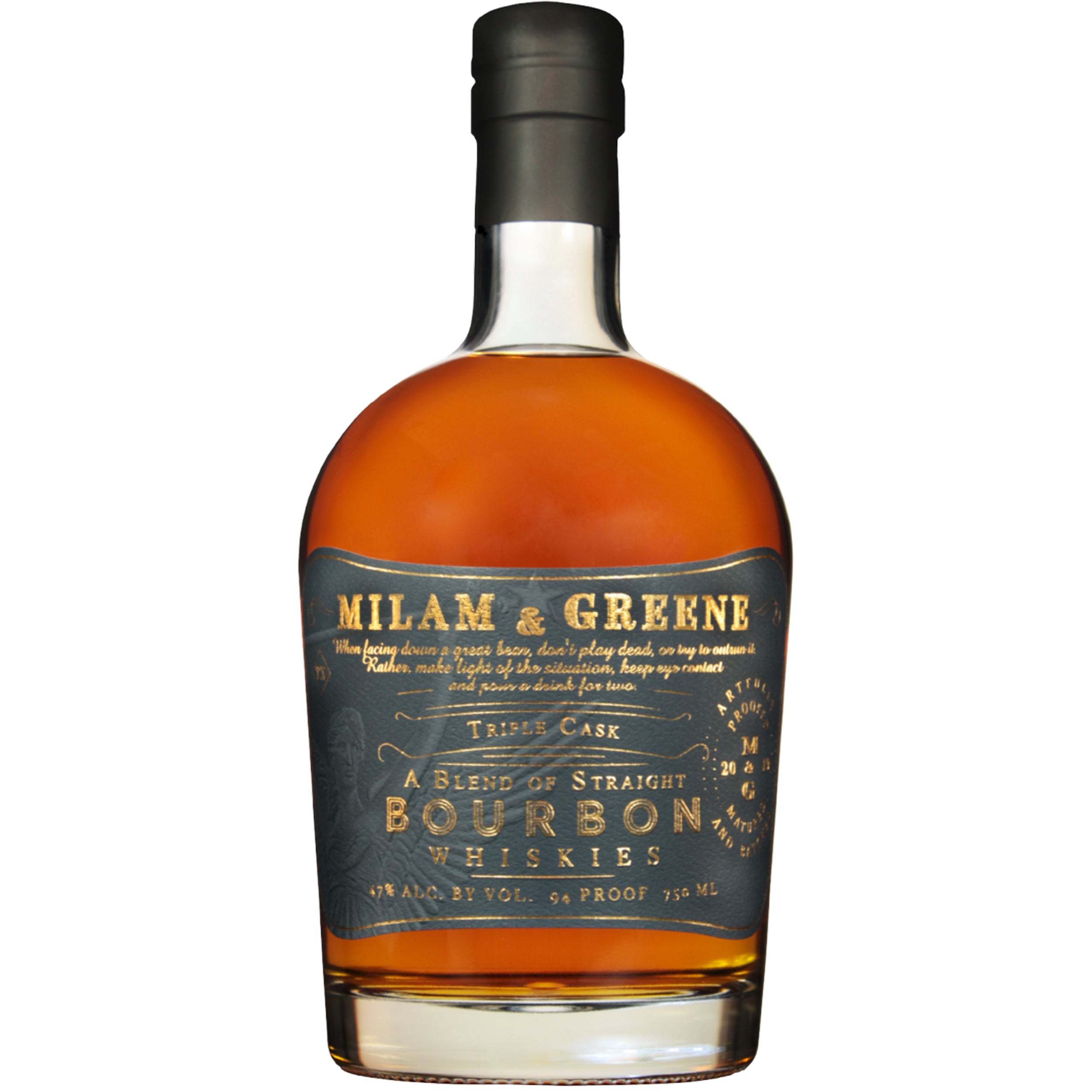 Milam & Greene Triple Cask Bourbon Whiskey