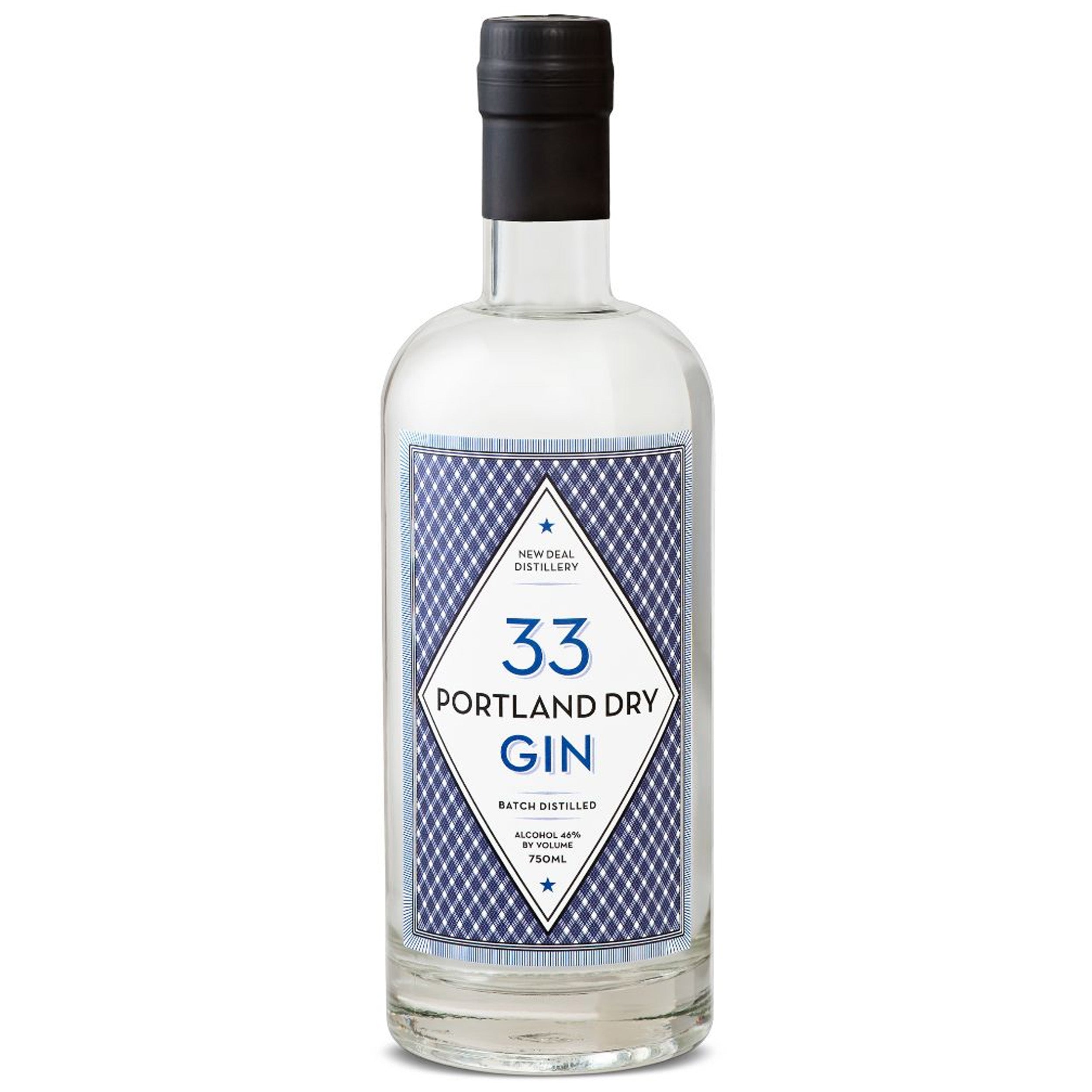 New Deal Portland Dry Gin 33 – Chips Liquor