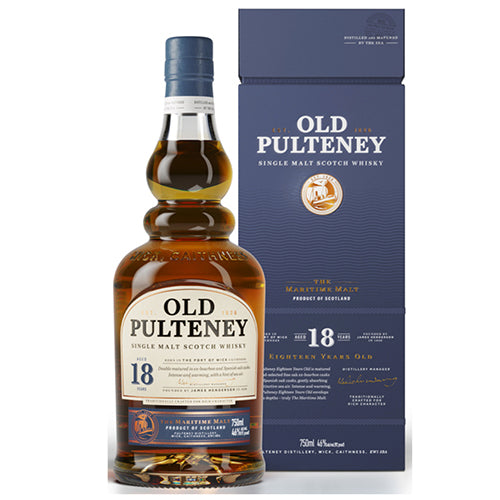 Old Pulteney 18 Year Single Malt Scotch