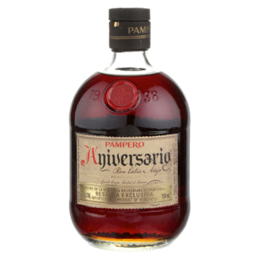 PAMPERO AGED RUM ANEJO ANIVERSARIO RESERVA EXCLUSIVA