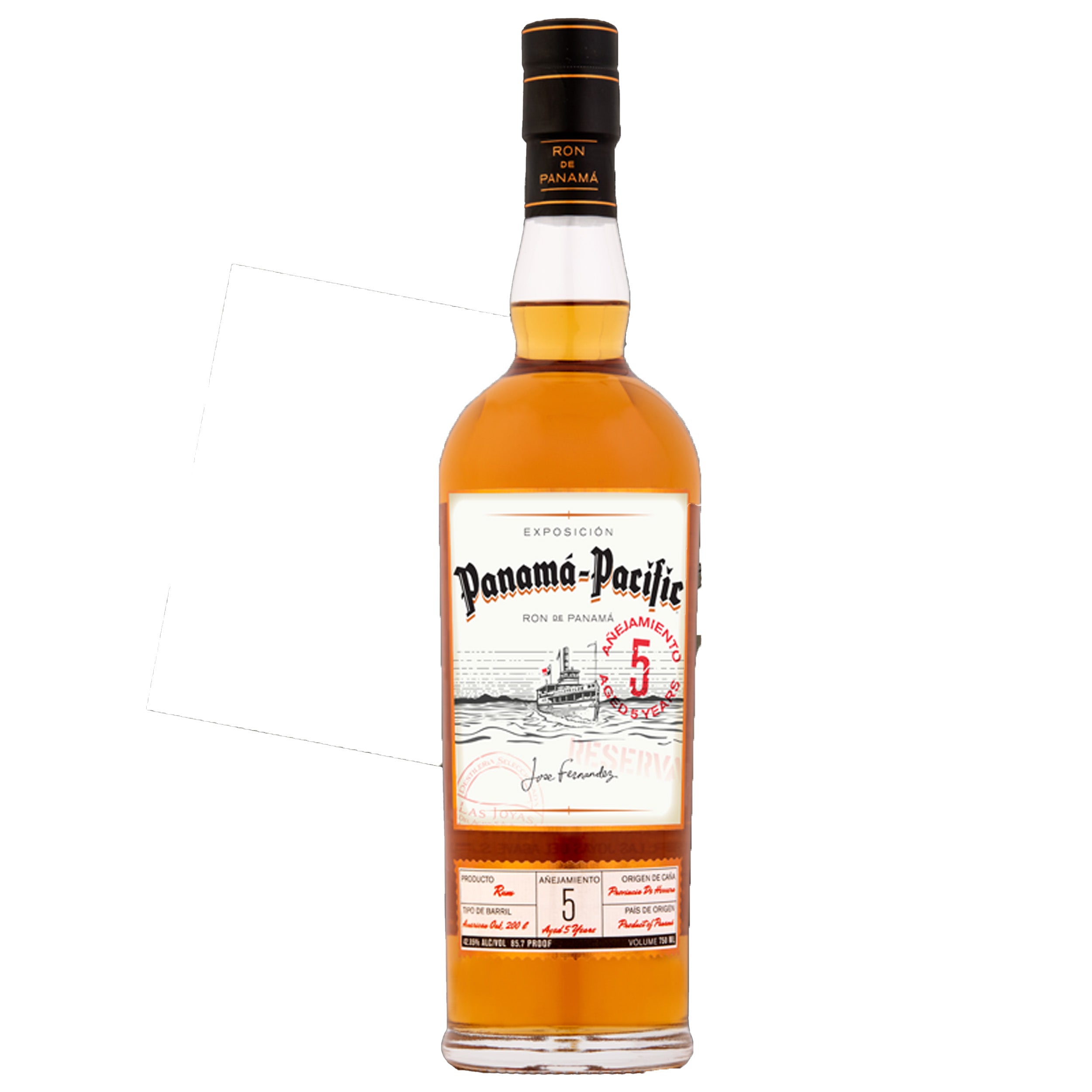 Panamá-Pacific 5 Year Rum
