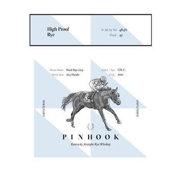 Pinhook Hard Rye Guy High Proof Rye Whiskey