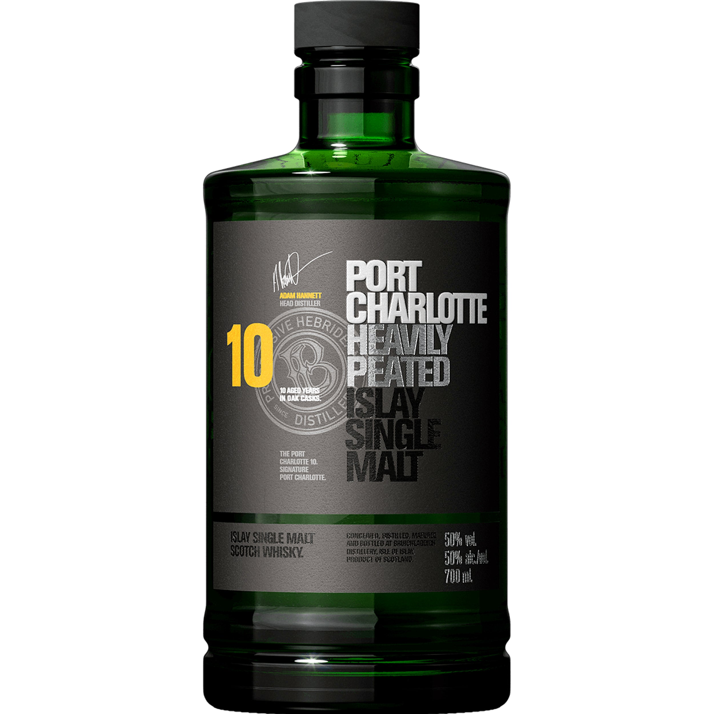 Bruichladdich Port Charlotte Islay Single Malt Scotch whisky 10Yr
