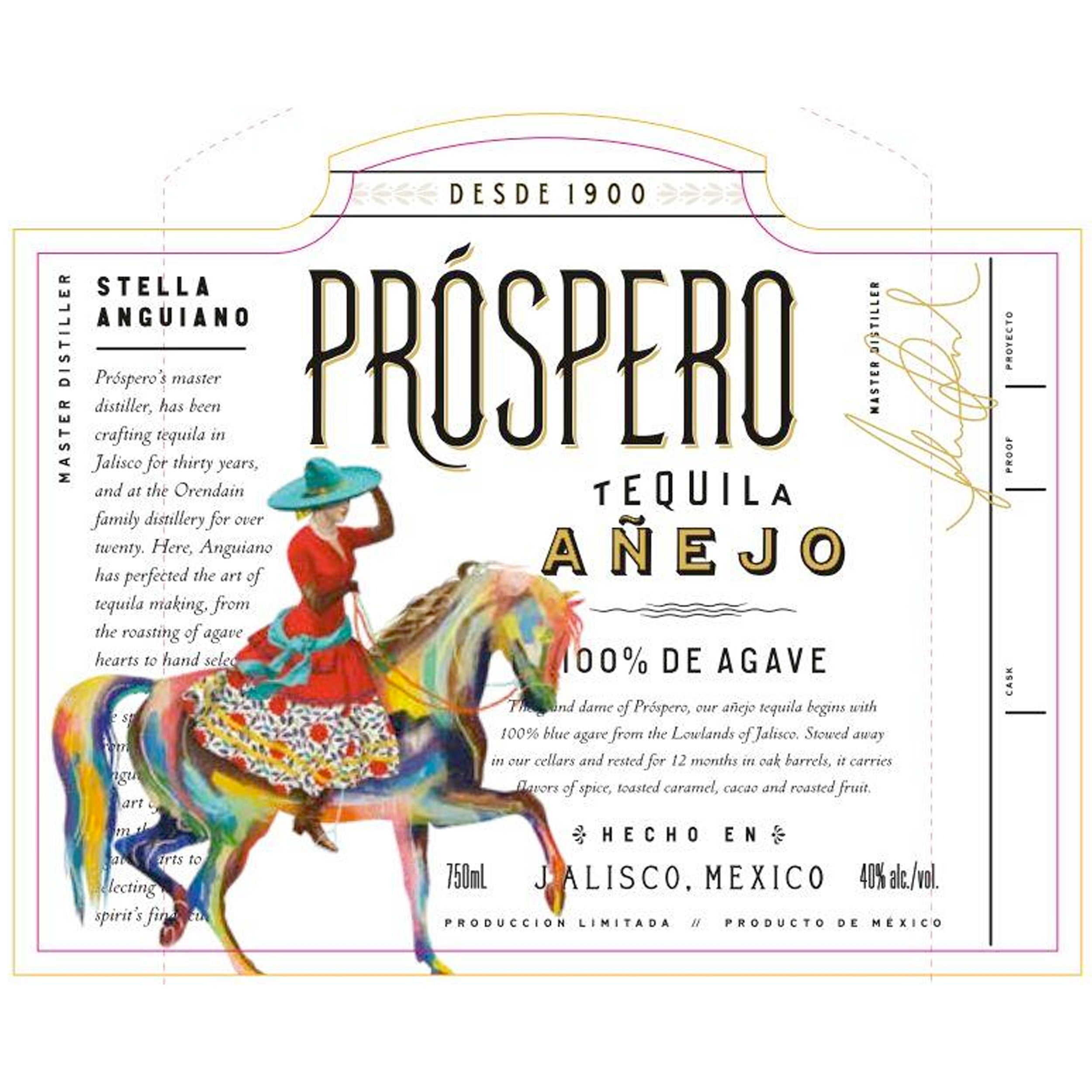 Prospero Anejo Tequila