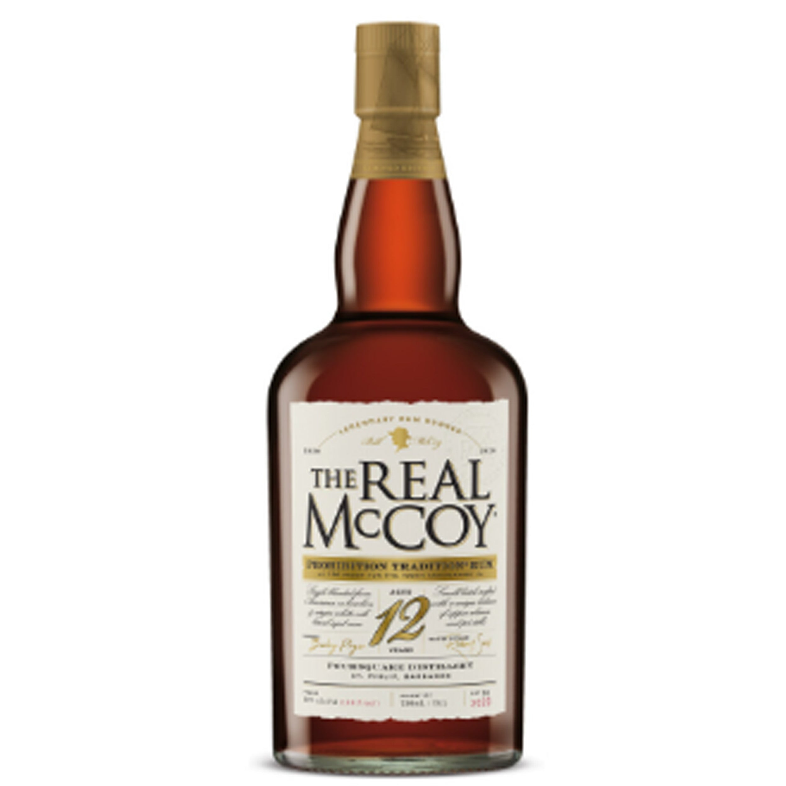 The Real McCoy Prohibition Tradition 12 Year Rum