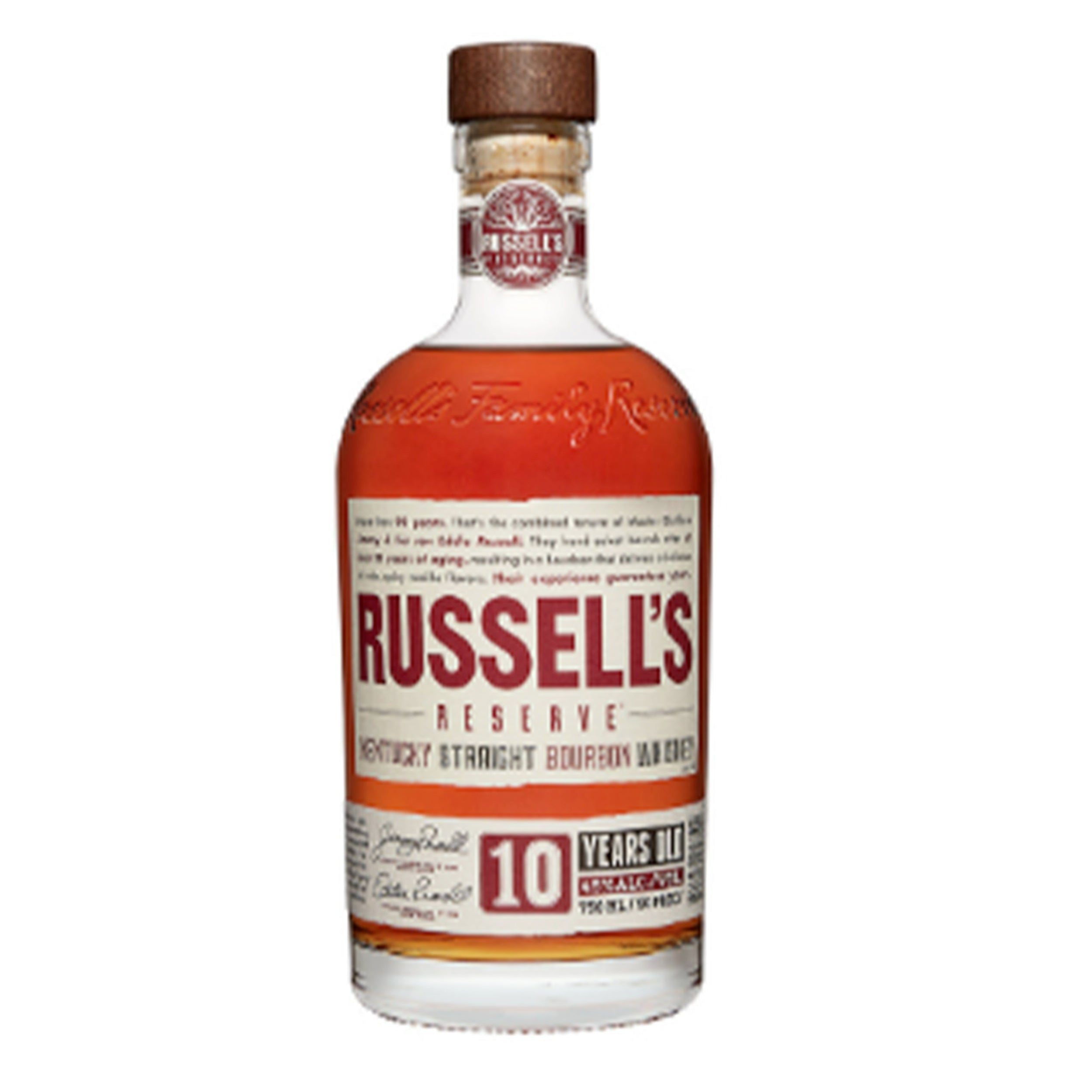 RUSSELL'S RESERVE STRAIGHT BOURBON 10 YR