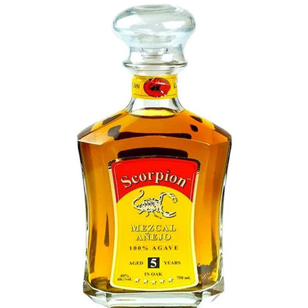 Scorpion Mezcal Anejo 5 Year Chips Liquor