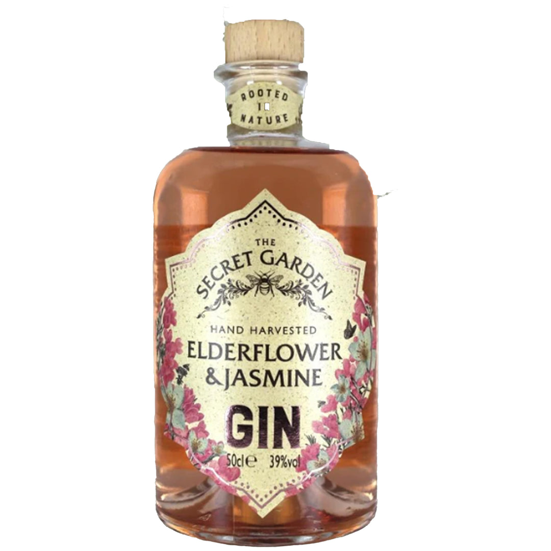 The Herb Garden Pink Elderflower And Jasmine Gin