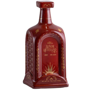 Senor Artesano Anejo Tequila Ceramic