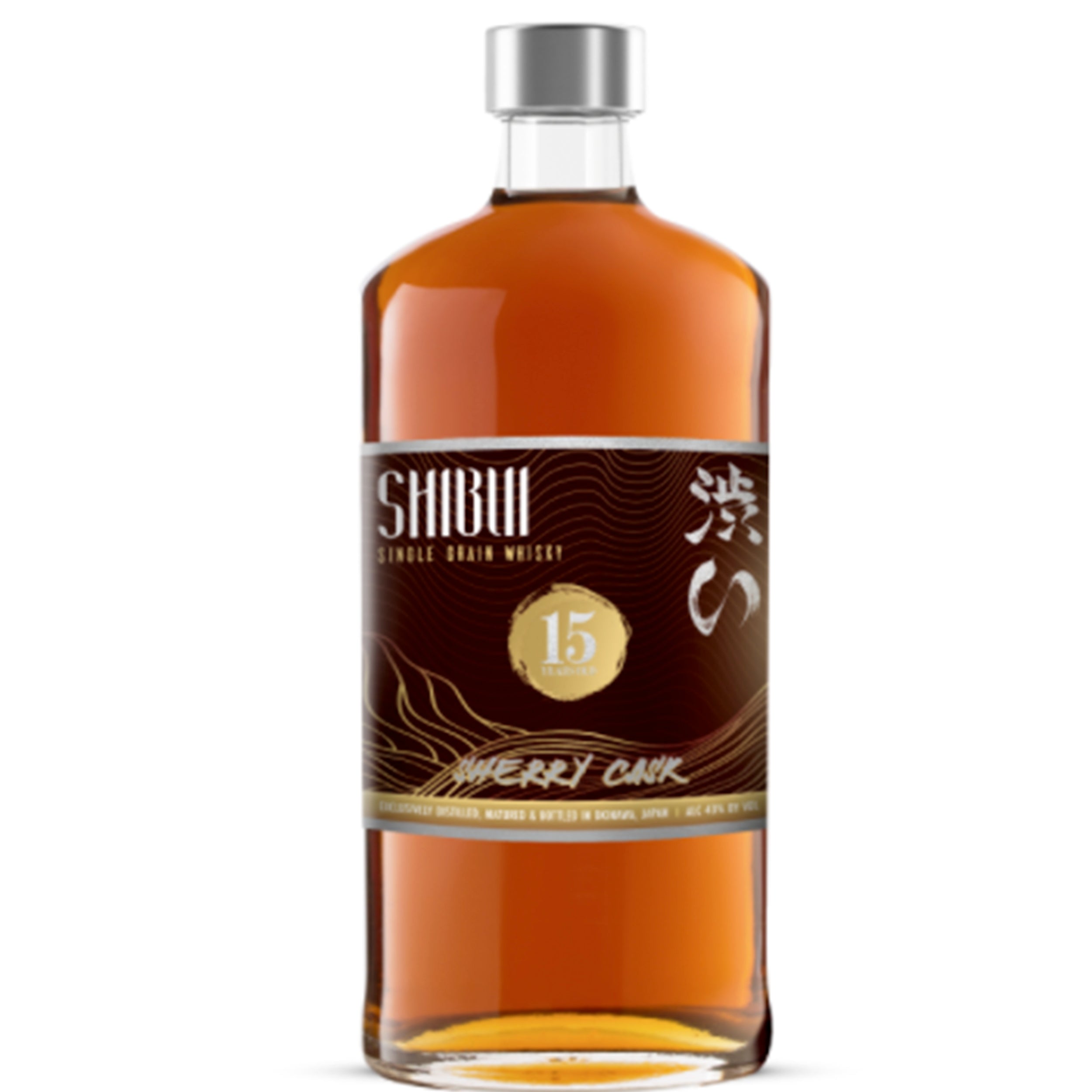 SHIBUI SINGLE GRAIN WHISKY SHERRY CASK 15 YR