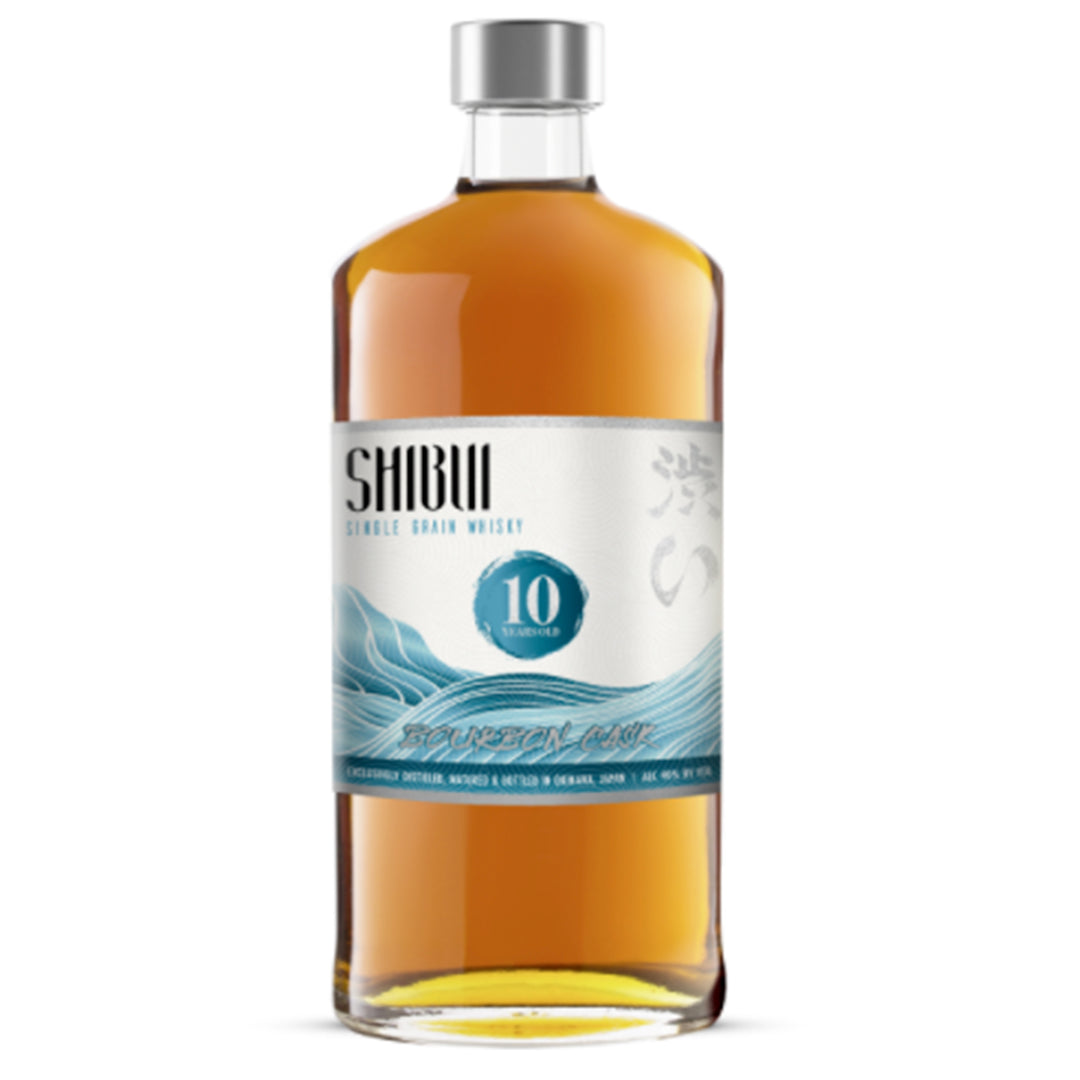 SHIBUI SINGLE GRAIN WHISKY BOURBON CASK MATURED 10 YR