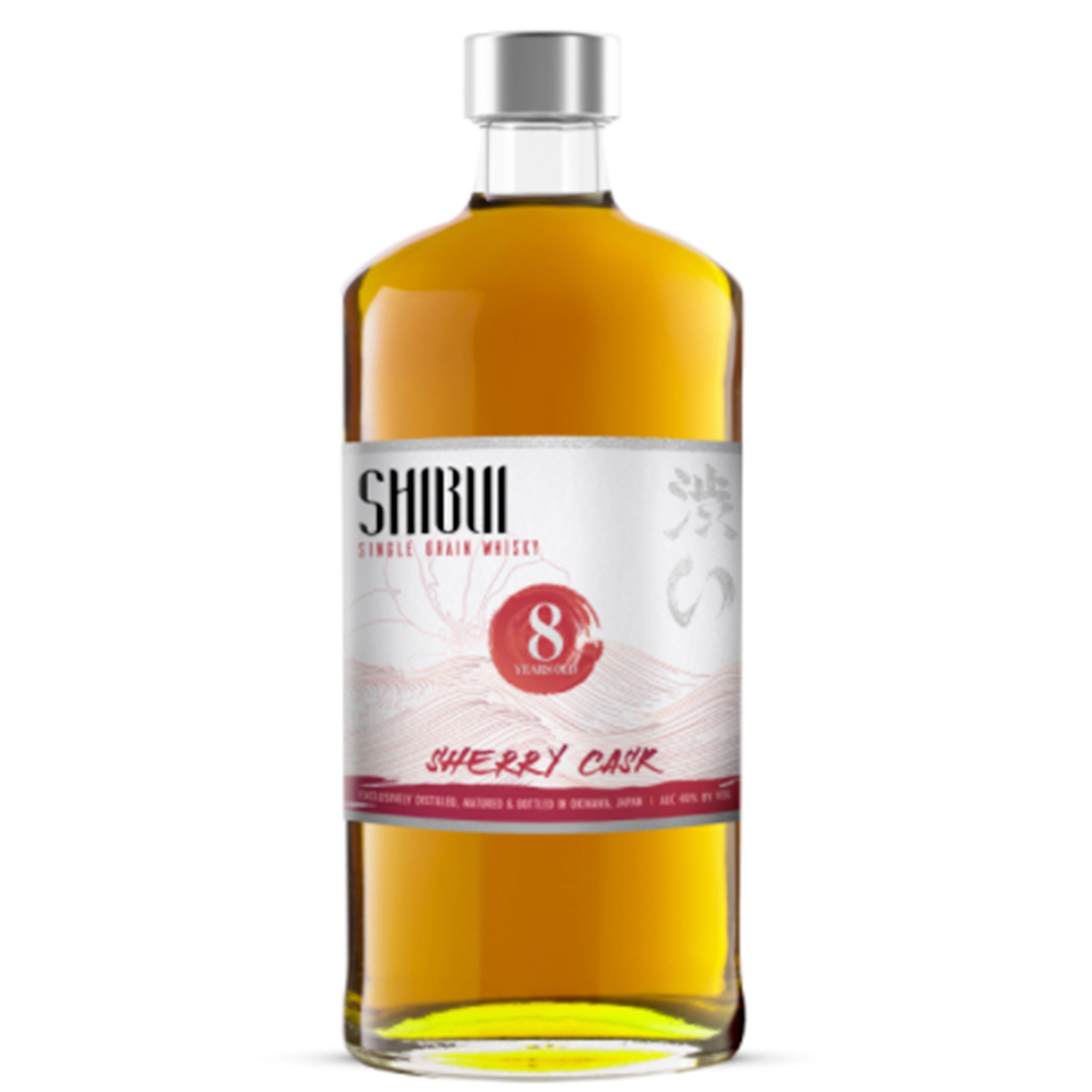 SHIBUI SINGLE GRAIN WHISKY SMALL BATCH SHERRY CASK MATURE 8 YR